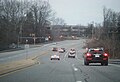 PA 252 northbound approaching Swedesford Road/Howellville Road