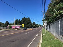 Pennsylvania Route 463 runs through the center of Horsham Township along Horsham Road