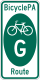 BicyclePA Route G marker