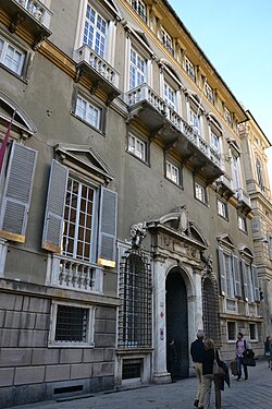 Palazzo Baldassarre Lomellini o palazzo di Cristoforo Spinola, Genova.jpg