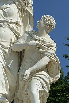 Parc de Versailles, demi-lune du bassin d'Apollon, Ino et Melicerte, Pierre Granier 02.jpg