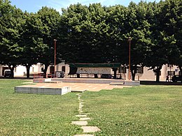 Palco del Parco 2 agosto (prima dei lavori di riqualificazione, terminati nel 2016)