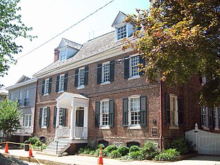 <span class="mw-page-title-main">Peggy Stewart House</span> Historic house in Maryland, United States