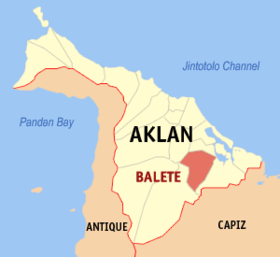 Mapa a pakabirukan ti Balete