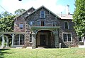 Francis Cope House, 1 Awbury Road, Philadelphia, Pennnsylvania 19138-1505. Built 1860, now offices of the Awbury Arboretum. East side view.