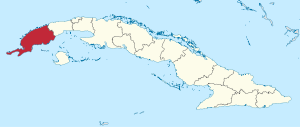 Pinar del Rio in Cuba.svg