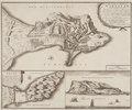 Plattegrond van Gibraltar en plattegrond van Ceuta op één kaart, objectnr A 16224.tif