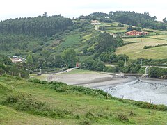 Desembocadura del río La Ferrería.