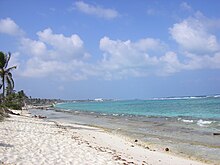 San Andrés beach.