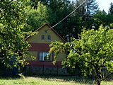 Čeština: Dům čp. 14 ve vsi Plchov v okrese Benešov ve Středočeském kraji. English: House No 14 in the village of Plchov,Benešov District, Central Bohemian Region, Czech Republic.