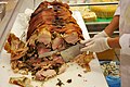 Porchetta in Macerata in de Marche