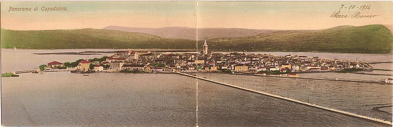 File:Postcard of Koper 1914.jpg