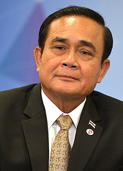 Prayut Chan-O-Cha vuonna 2018.