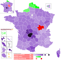 Primaire citoyenne de 2012 T1 carte départements & régions.svg