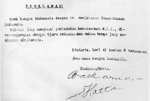 Proklamasi Kemerdekaan Indonesia: Latar belakang, Peristiwa Rengasdengklok, Penyusunan naskah Proklamasi
