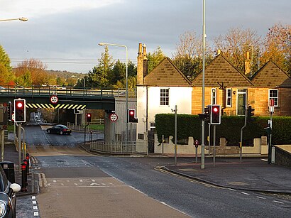 How to get to Uphall Station with public transport- About the place