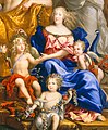La reine Marie-Thérèse et ses enfants (1670) Par Jean_Nocret.