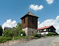 Čeština: Zvonička v obci Růžová, okres Děčín English: Bell Tower in the village of Janov, Děčín District, Czech Republic