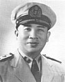 曾任海军官校校长的郭发鳌代将，其一粗金线领章即为代将阶级。
