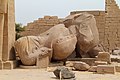 Luxor, Ägypten: de:Ramesseum, Totentempel von König de:Ramses II.