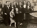 Maurice Ravel au piano le 7 mars 1928