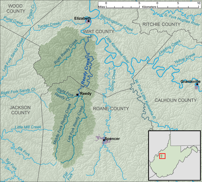 File:Reedy Creek WV map.png