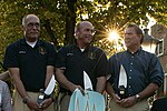 Reinier Wissenraet (l), Gijs Evers (m) and Pim ten Harmsen van der Beek (r)