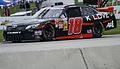 The NASCAR Nationwide car of Michael McDowell during the w:2013 Johnsonville Sausage 200 at w:Road America. The car was sponsored by Christian radio network K-LOVE   This file was uploaded with Commonist.