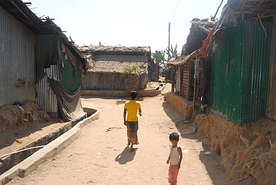 Rohingya Refugees Camp in Ukhia, Cox's Bazar, Bangladesh