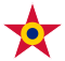 Cocarde de Roumanie (1947-1985) .svg