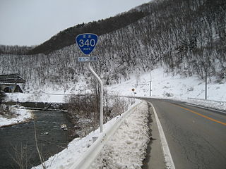 <span class="mw-page-title-main">Japan National Route 340</span> National highway in Japan