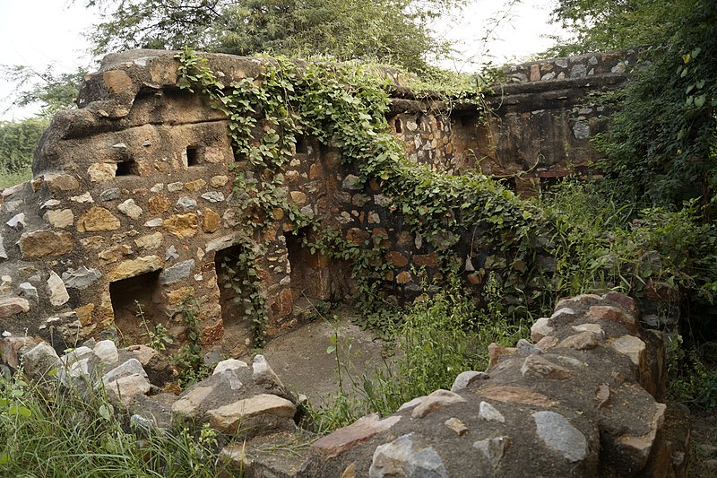 File:Ruins of the tomb of Balban,Mehrauli Archaeological Park,New Delhi,India.jpg