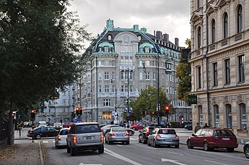 Engelbrektsgatan, Stockholm: Gata på Östermalm i Stockholm