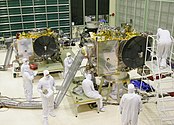 Die STEREO-Sonden in einem Reinraum des Goddard Centers