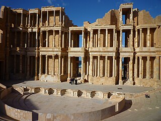<span class="mw-page-title-main">Ancient theater of Sabratha</span> Roman theater of the ancient city of Sabratha, Libya.