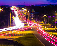 Fernando Guilhon Avenue during Rush Hour