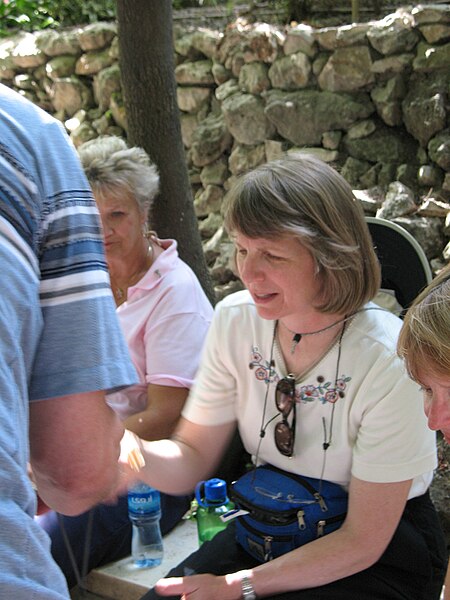 File:Sarah partaking in communion 2056 (498329953).jpg