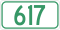 Маршрут Саскачевана 617.svg