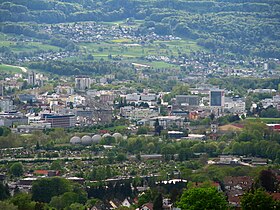 Ansicht vom Käferberg in Zürich