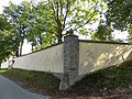 Castle garden wall