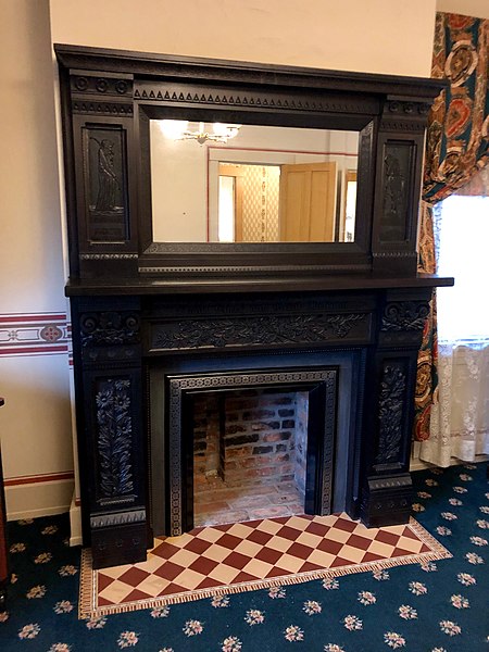 File:Second Floor Bedroom, William Howard Taft National Historic Site, Mount Auburn, Cincinnati, OH (33154284608).jpg