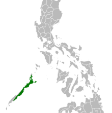 Siebenrockiella leytensis (Filipina kolam kura-kura) peta distribusi.png