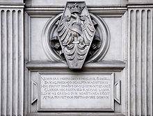 The Polish White Eagle is Poland's enduring national and cultural symbol. Sigismund's Chapel 01 AB.jpg