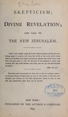 Skepticism, Divine Revelation, and Call to the New Jerusalem