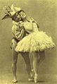 Enrico Cecchetti y Varvara Nikítina como el pájaro azul y la princesa Florine, 1890
