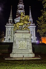 Podstawa pomnika jeździeckiego Saint-Georges