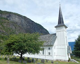 Solvorn Church Church in Vestland, Norway