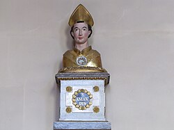 Buste reliquaire de St-Amand (XVIe)