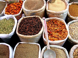 Spices in an Indian market.jpg