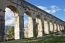 Der Diokletiansaquädukt in Split-Bilice